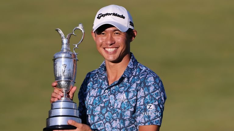 Collin Morikawa Open Champion